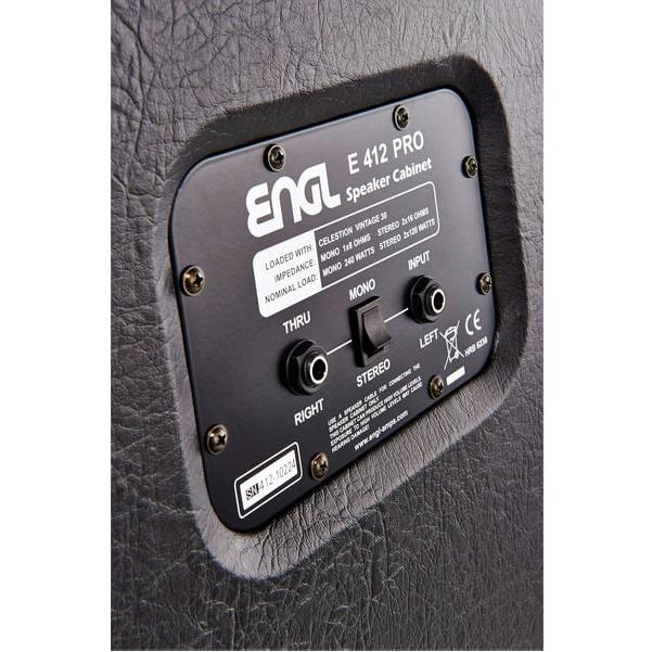 Engl E412VS Pro Guitar Speaker Cabinet - Black - Image 4