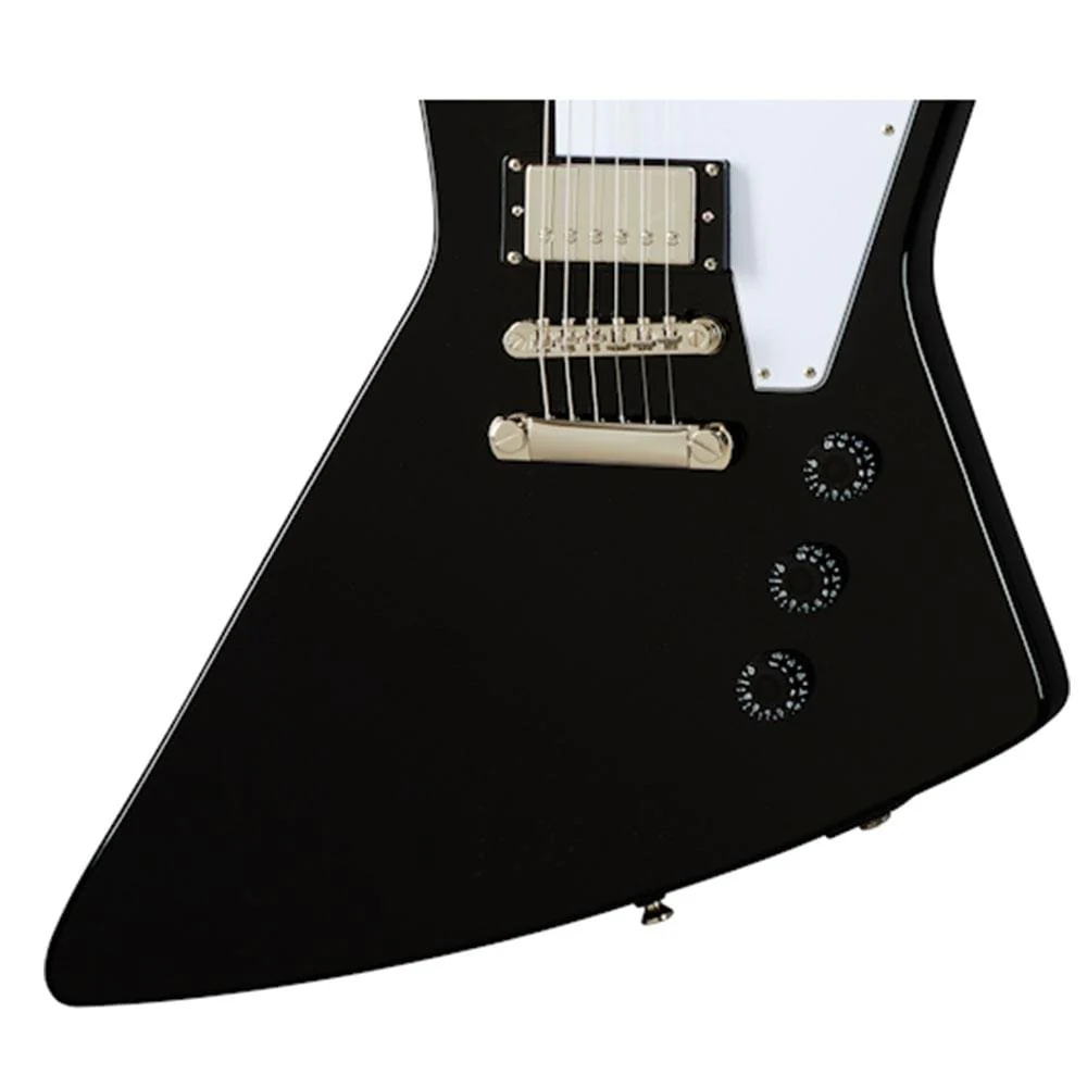 Epiphone Explorer 6 String Electric Guitar - Ebony - Image 3