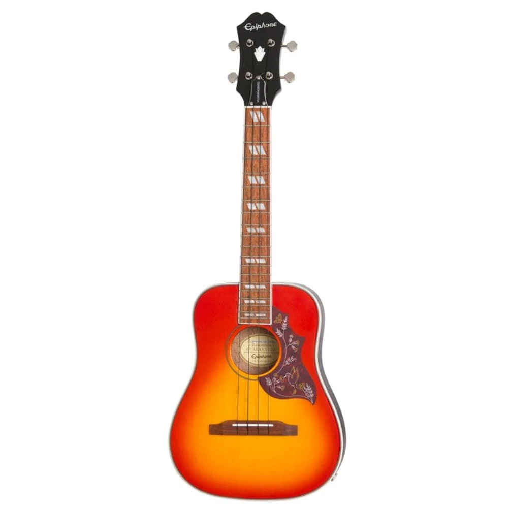 Epiphone Hummingbird Tenor Electro Acoustic Ukulele