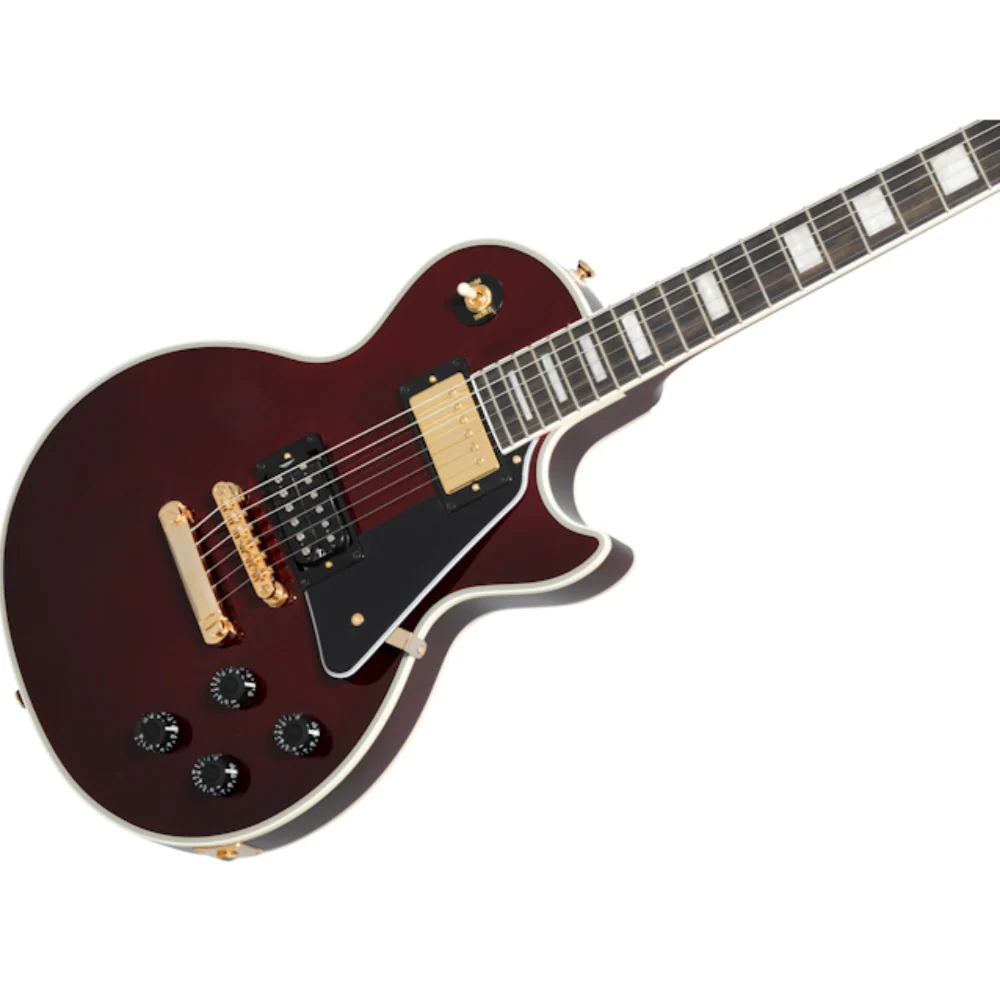 Epiphone Jerry Cantrell Wino Les Paul Custom 6 String Electric Guitar - Image 9