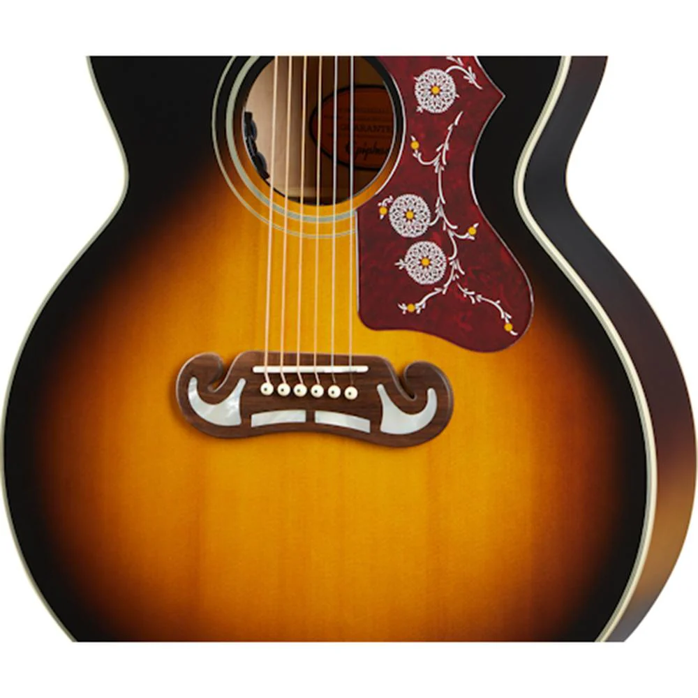 Epiphone J200 Acoustic Guitar - Image 6