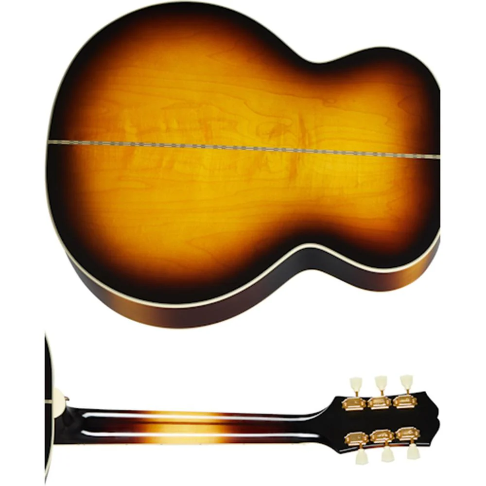 Epiphone J200 Acoustic Guitar - Image 8