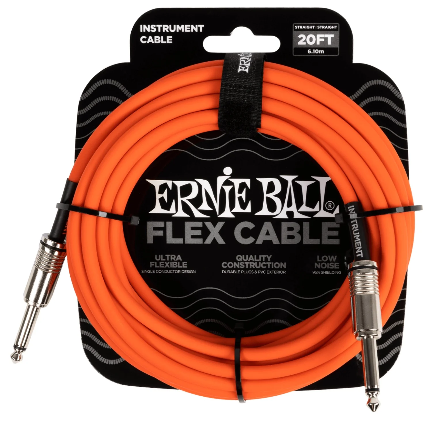 Ernie Ball 20ft Flex Straight Instrument Cable - Image 11