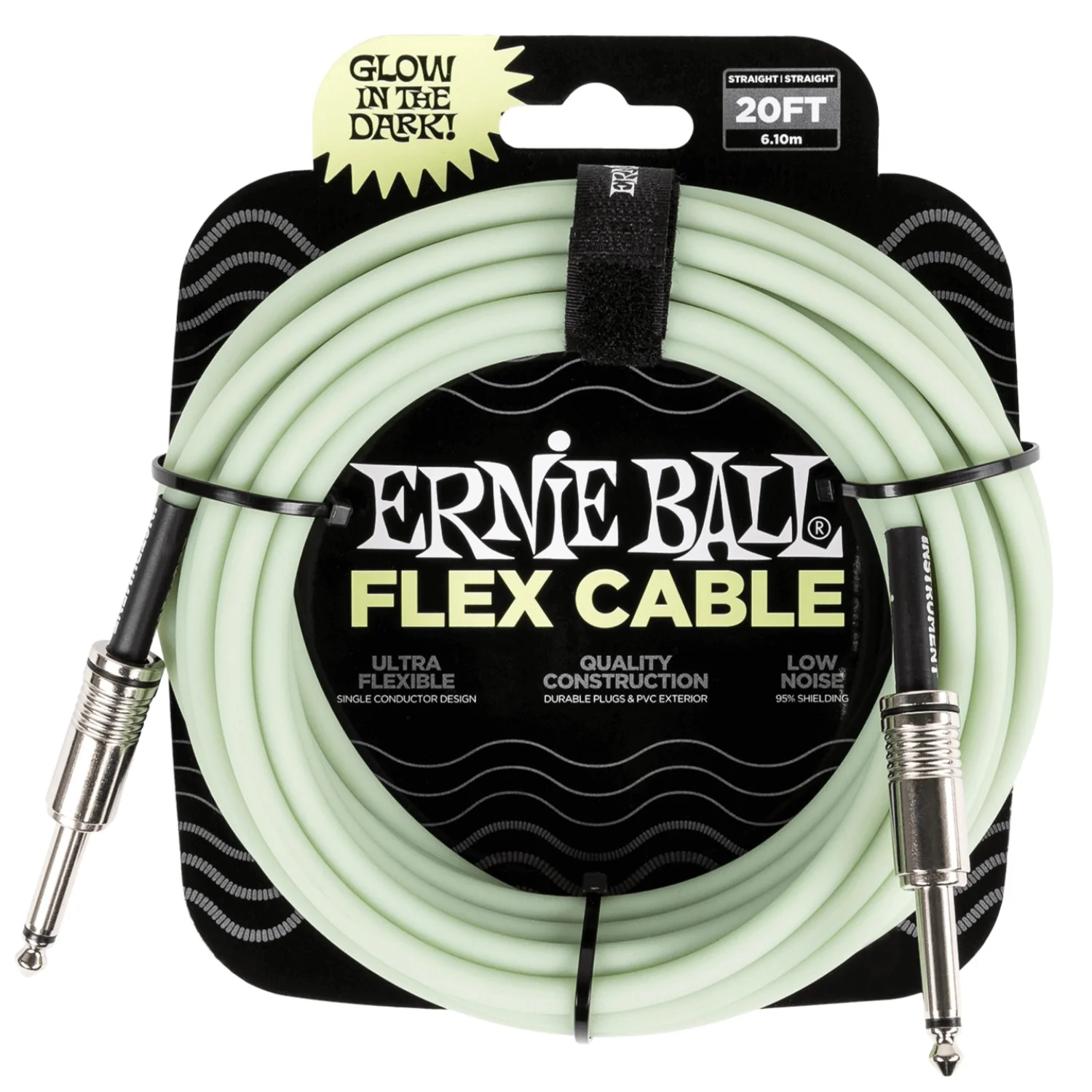 Ernie Ball 20ft Flex Straight Instrument Cable - Image 13