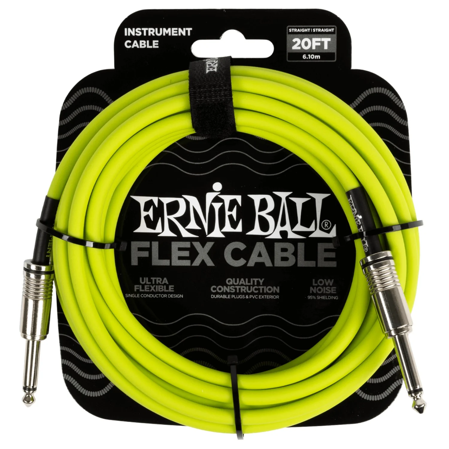 Ernie Ball 20ft Flex Straight Instrument Cable - Image 7