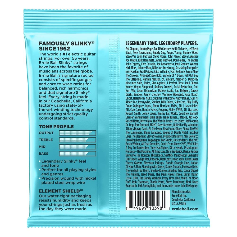 Ernie Ball 2228 Mighty Slinky Nickel Wound Electric Guitar Strings 8.5-40 - Image 2