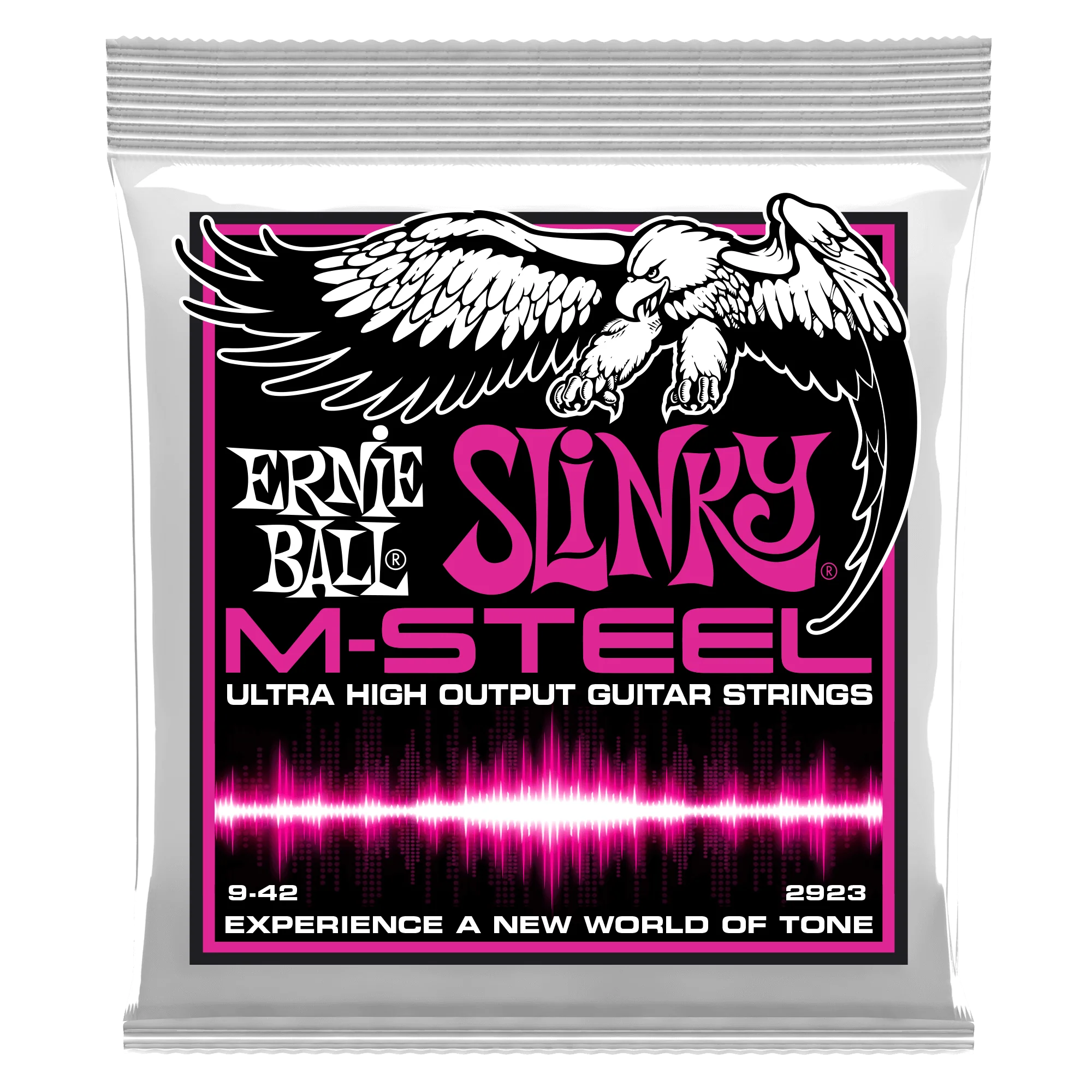 Ernie Ball 2923 Super Slinky M-Steel Electric Guitar Strings - 9-42