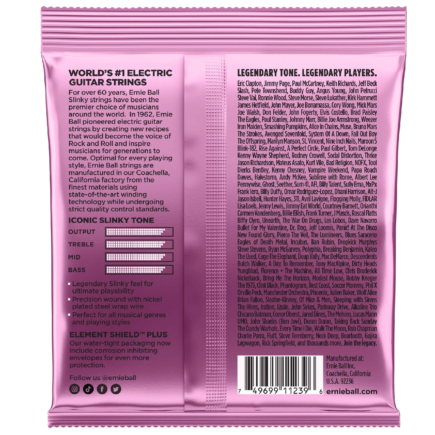 Ernie Ball 3213 Mega Slinky Nickel Wound Electric Guitar String 3 Pack - .10.5-.48 - Image 2