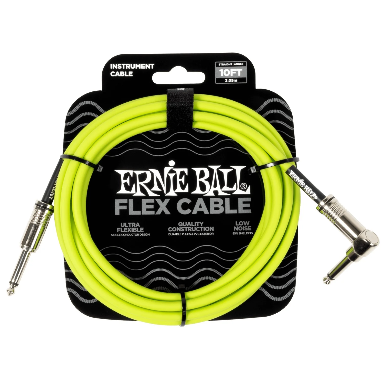 Ernie Ball Flex 10ft Instrument Cable - Image 5