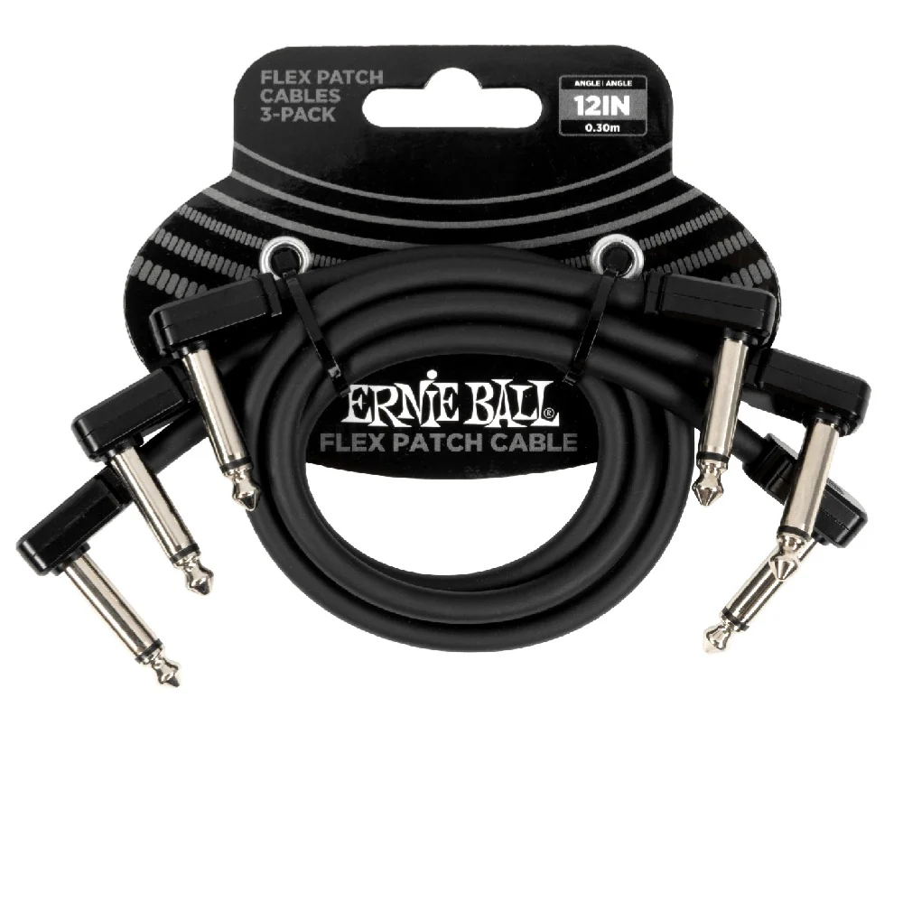 Ernie Ball Flex Patch Cable - Pack of 3 - Image 5