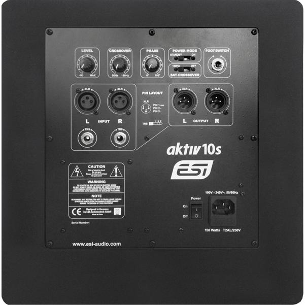 ESI AKTIV 10S Powered Studio Monitoring Subwoofer - Image 2