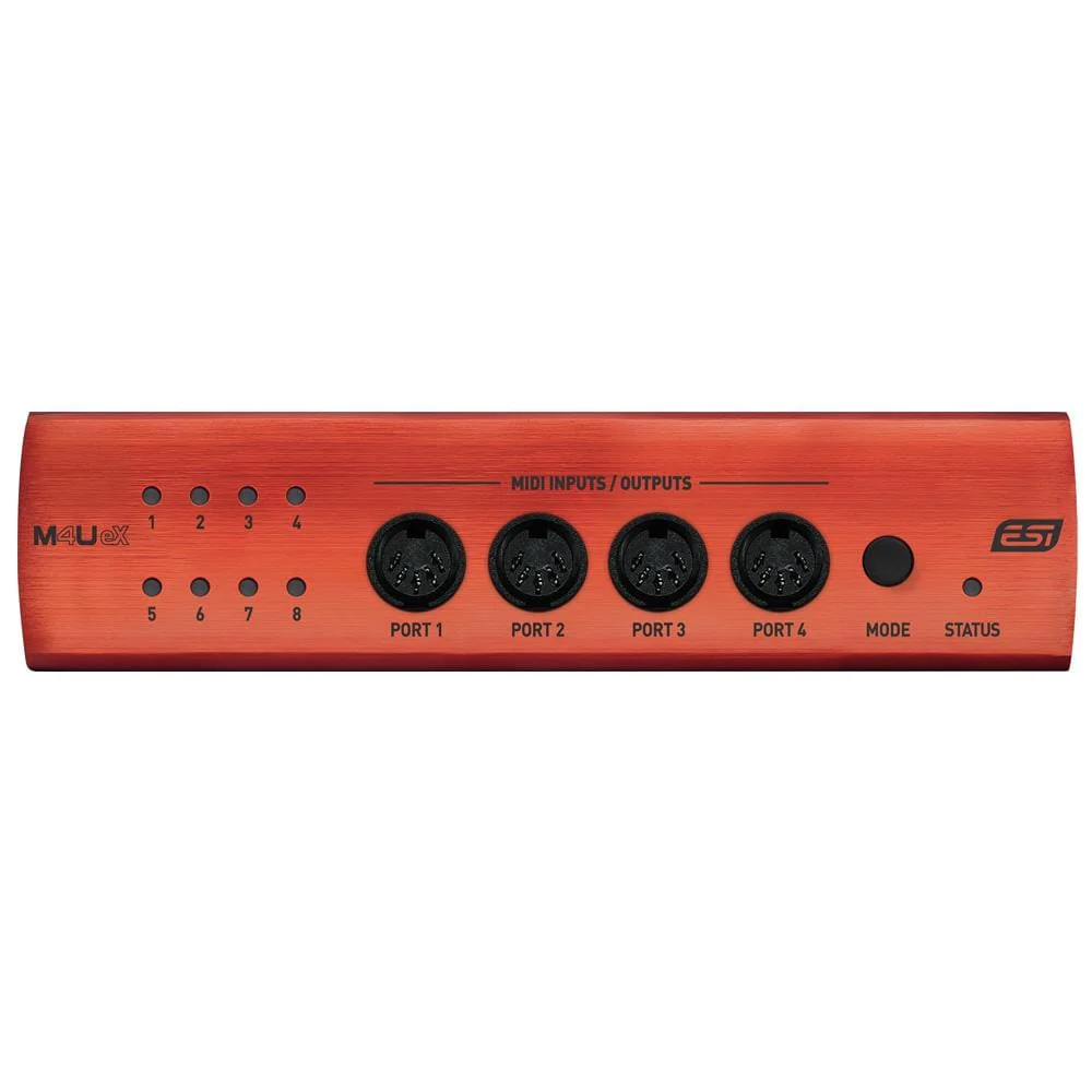 ESI M4U eX 8-Port USB 3.0 MIDI Interface with USB Hub - Image 2