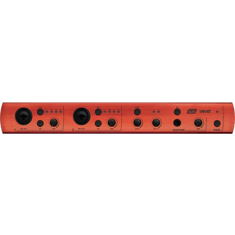 ESI U86 XT Professional 24 bit USB 2.0 Audio Interface