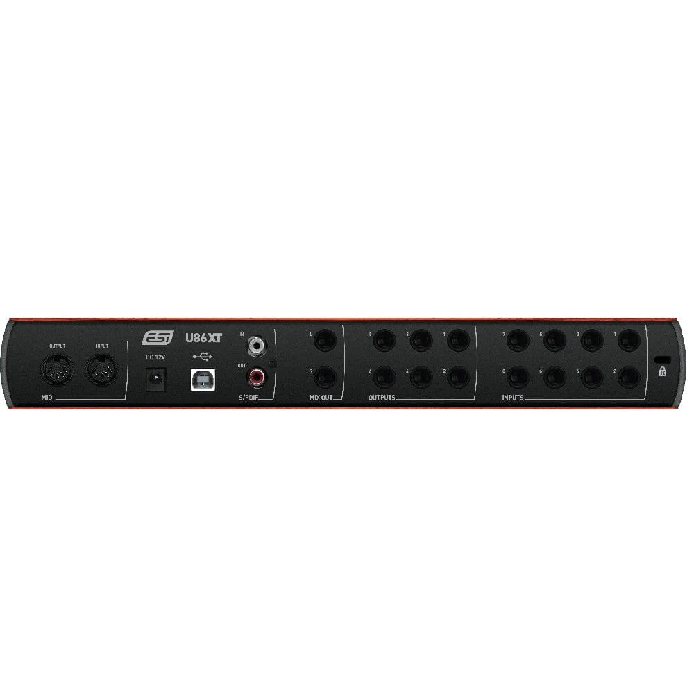 ESI U86 XT Professional 24 bit USB 2.0 Audio Interface - Image 2