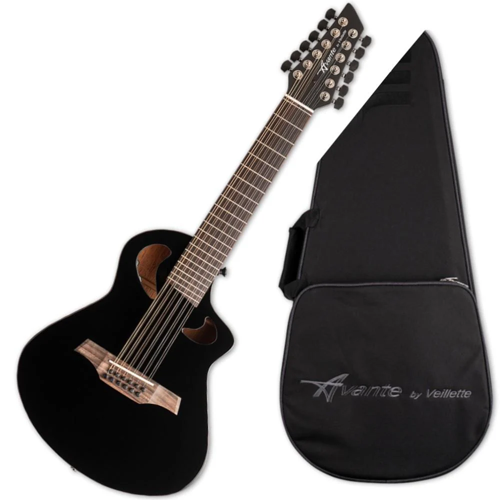 ESP Avante Gryphon AG12 12 String Electro Acoustic Guitar With Bag - Image 17