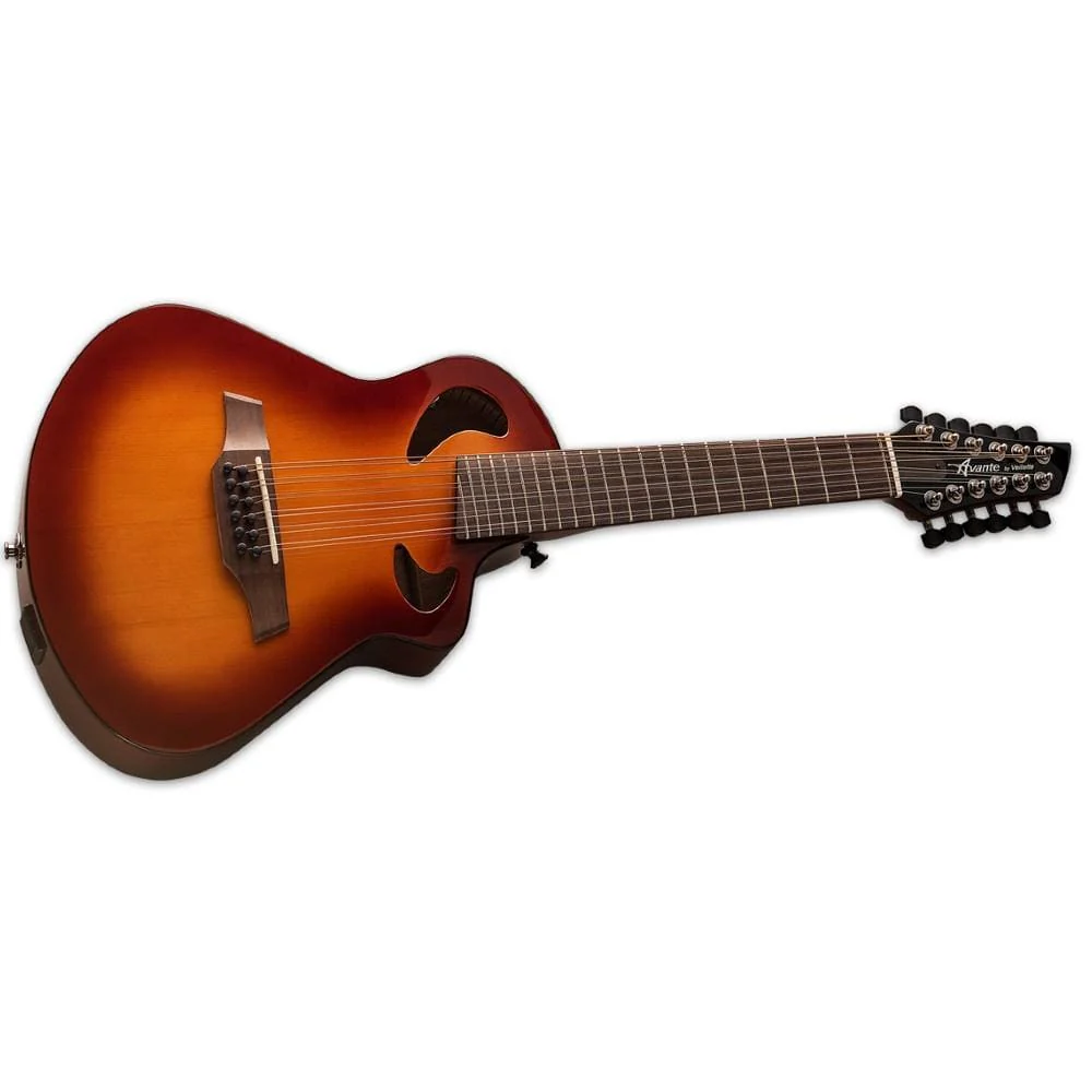 ESP Avante Gryphon AG12 12 String Electro Acoustic Guitar With Bag - Image 9