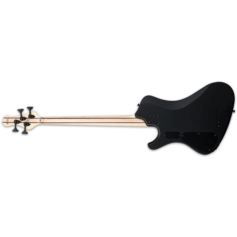 ESP JC-4FM 4-String Electric Bass Guitar - See Thru Black - Image 3