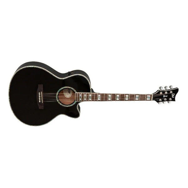 ESP LTD AC10E Xtone Acoustic-Electric Guitar - Black