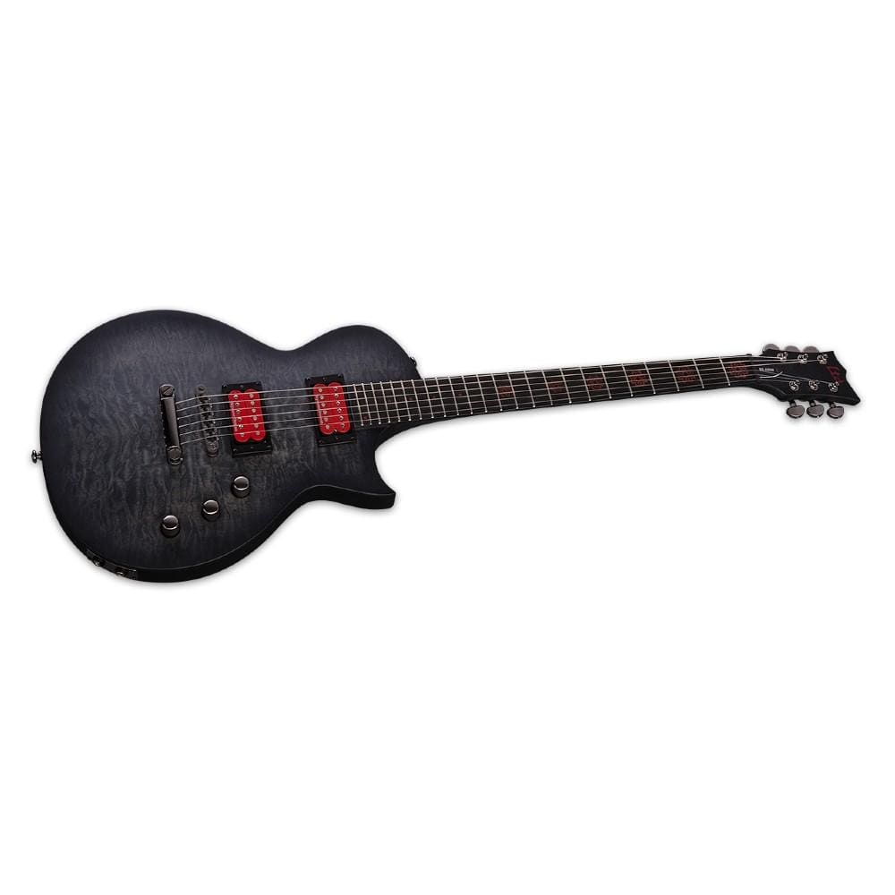 ESP LTD BB-600 BARITONE Electric Guitar - See Thru Black Sunburst Satin - Image 3