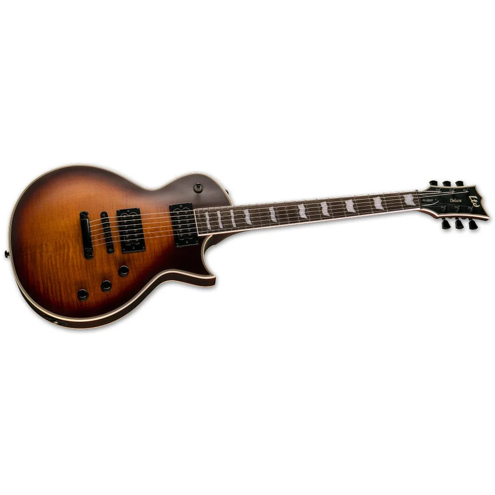 ESP LTD EC-1000T CTM Flamed Maple 6 String Electric Guitar - Image 3