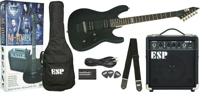 ESP LTD M-10 Electric Guitar Pack