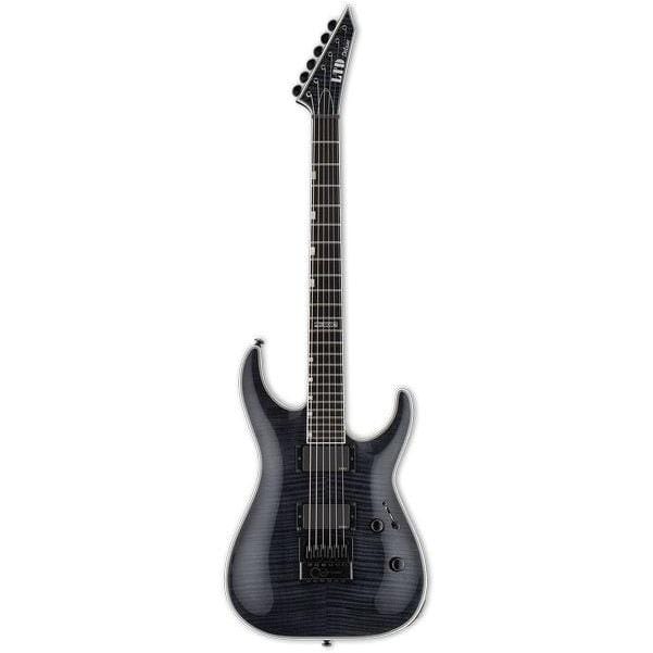 ESP LTD MH1000 Evertune Flamed Maple Electric Guitar - See Thru Black