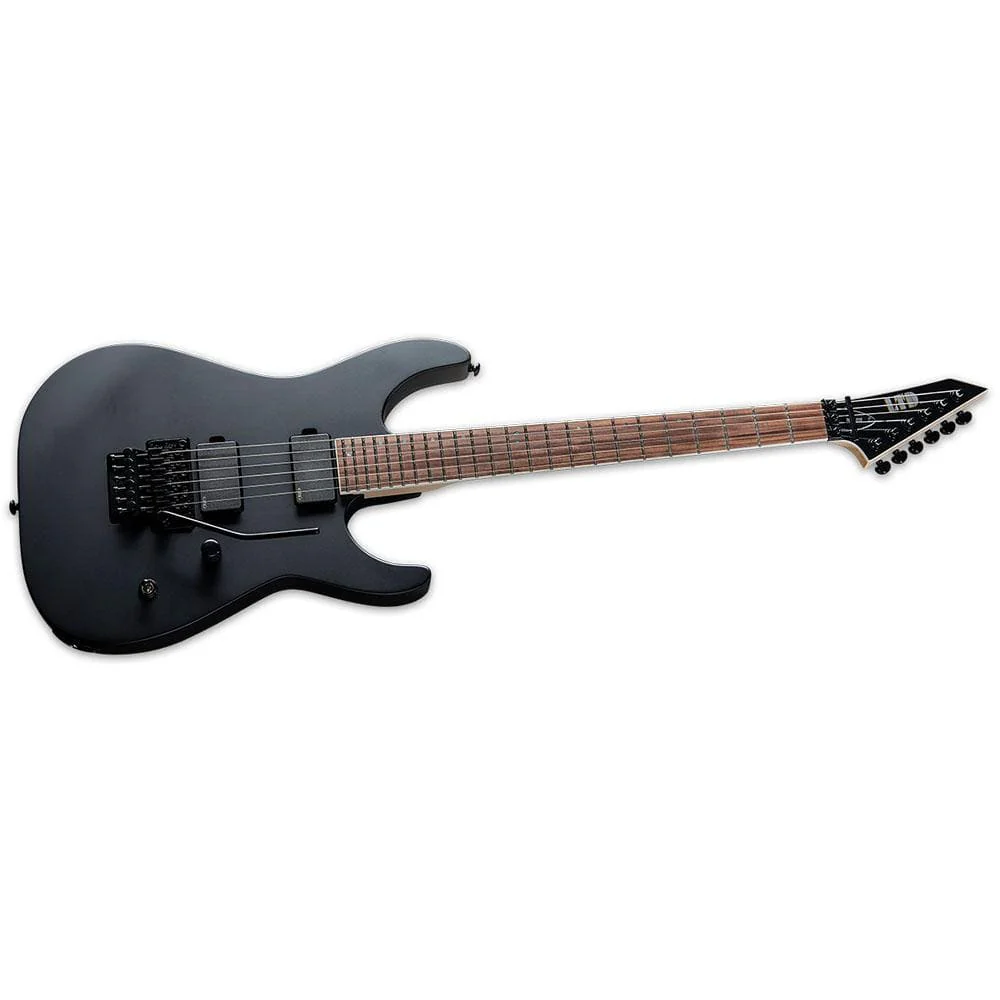ESP M400 LTD M Series 6 Sting Electric Guitar - Black Satin - Image 2