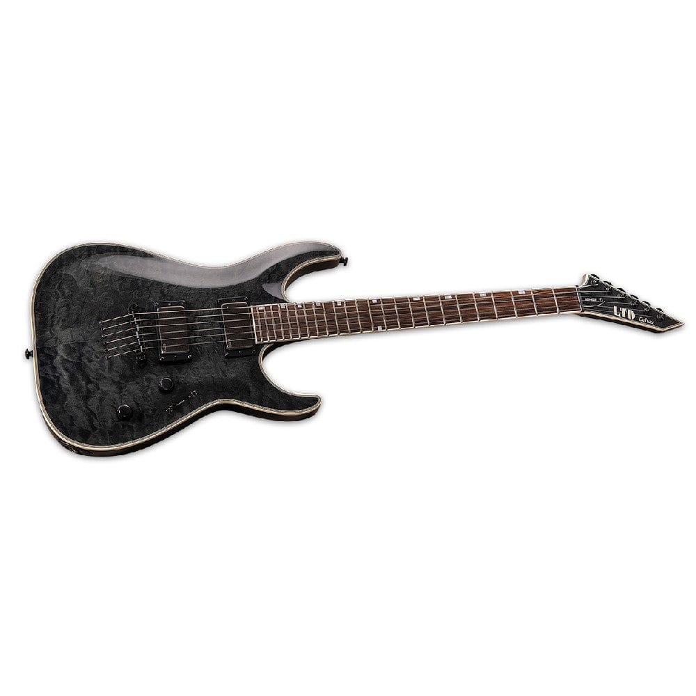 ESP MH 1001NT 6 String Electric Guitar - See Thru Black - Image 2