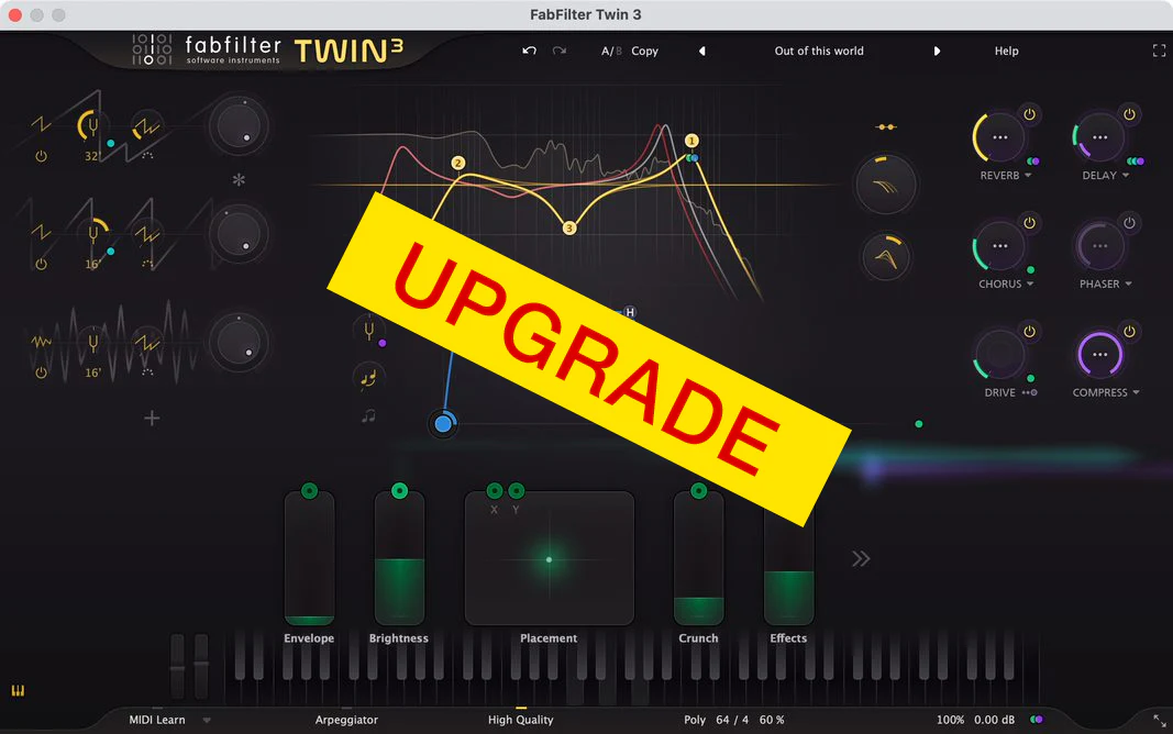 FabFilter Twin 3 Upgrade: Upgrade to FabFilter Twin 3 – Professional Audio Software & Plugin - Image 2