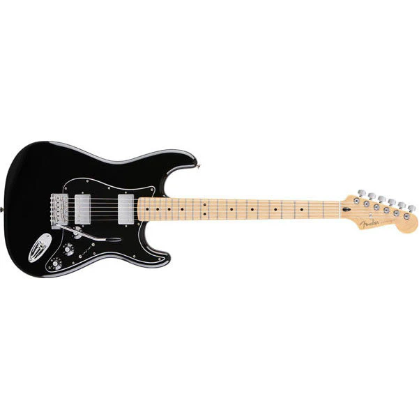 Fender Blacktop Stratocaster HH Maple Fingerboard in Black
