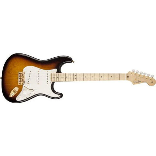 Fender 60th Anniversary Stratocaster 6 String Electric Guitar - Maple Fretboard - 2 Tone Sunburst
