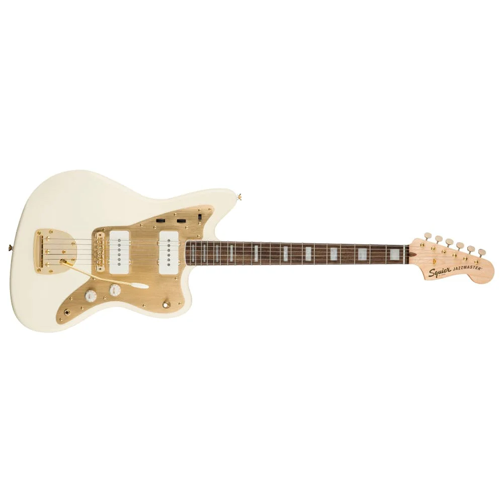 Fender 40th Anniversary Jazzmaster Gold Edition 6 String Electric Guitar - Image 10