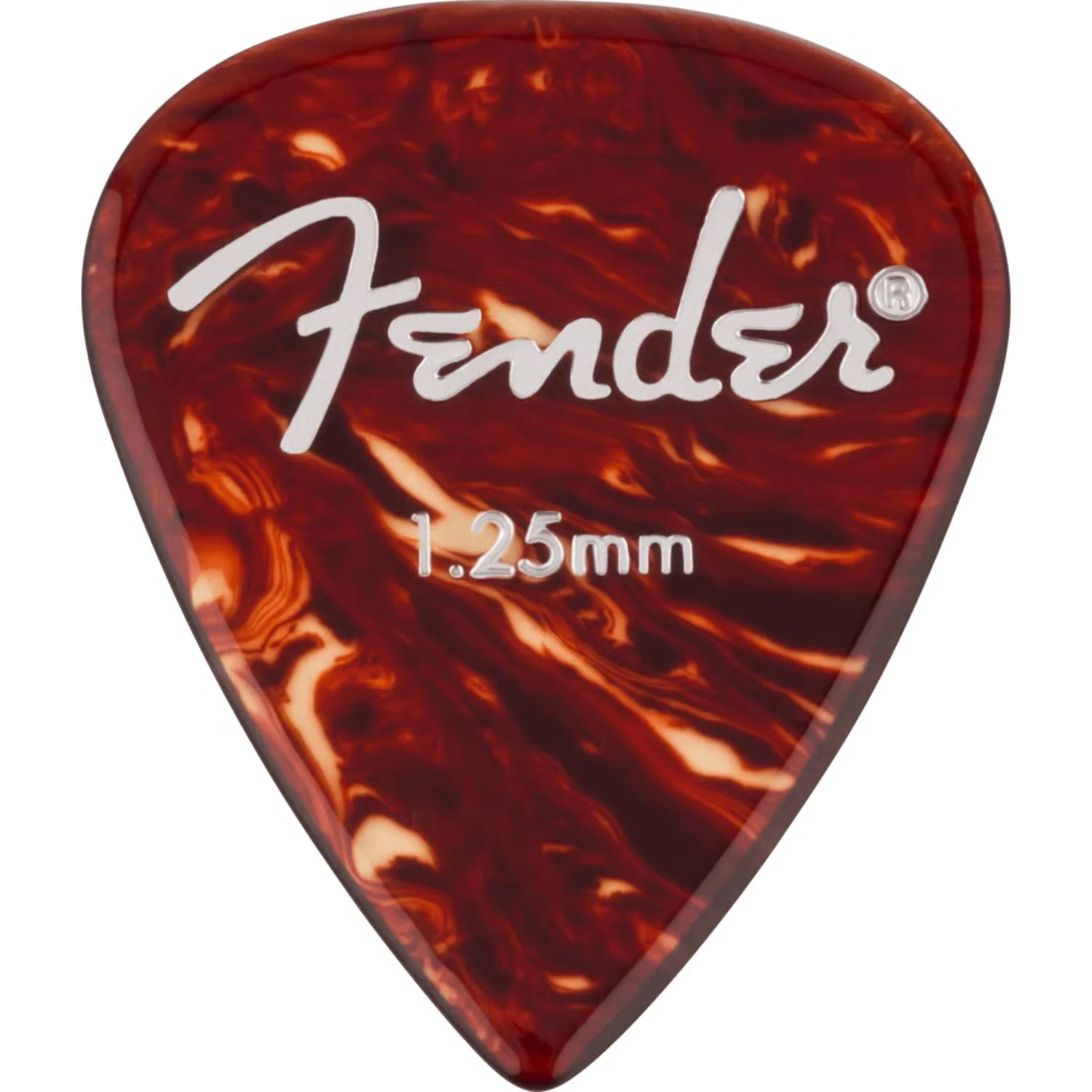 Fender Aero Acrylic Tortoiseshell Guitar Picks - Pack of 6 - Image 2