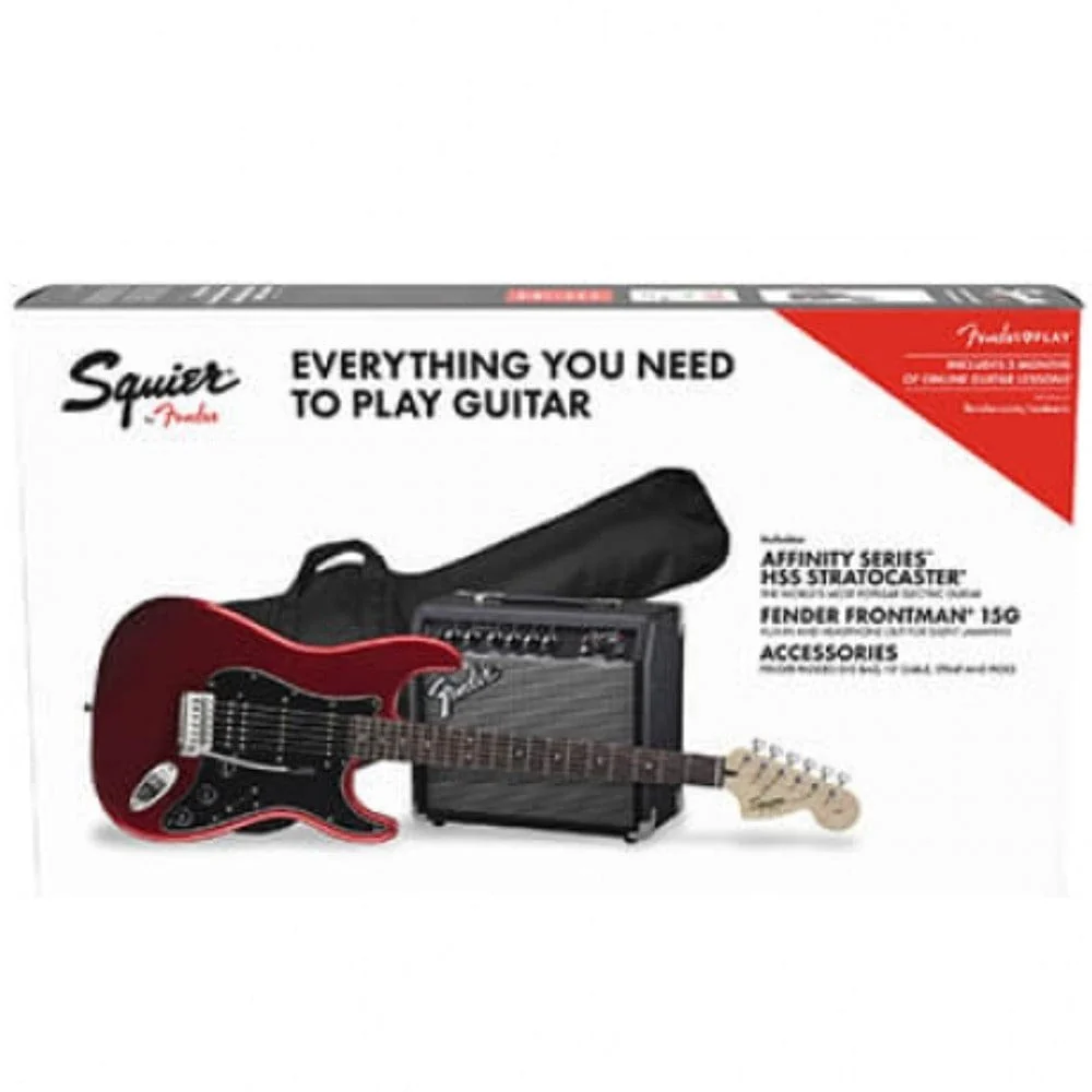 Fender Affinity Series Stratocaster HSS Pack 6 String Electric Guitar - Image 9