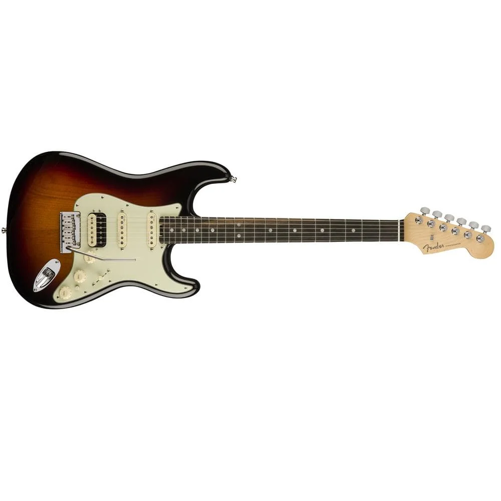 Fender Am Elite HSS Stratocaster 6-String Electric Guitar - 3 Color Sunburst