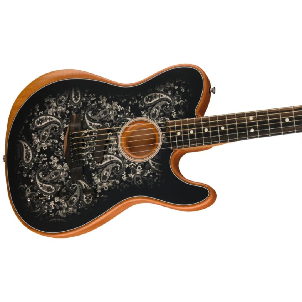 Fender American Acoustasonic Telecaster 6 String Electro Acoustic Guitar - Image 10