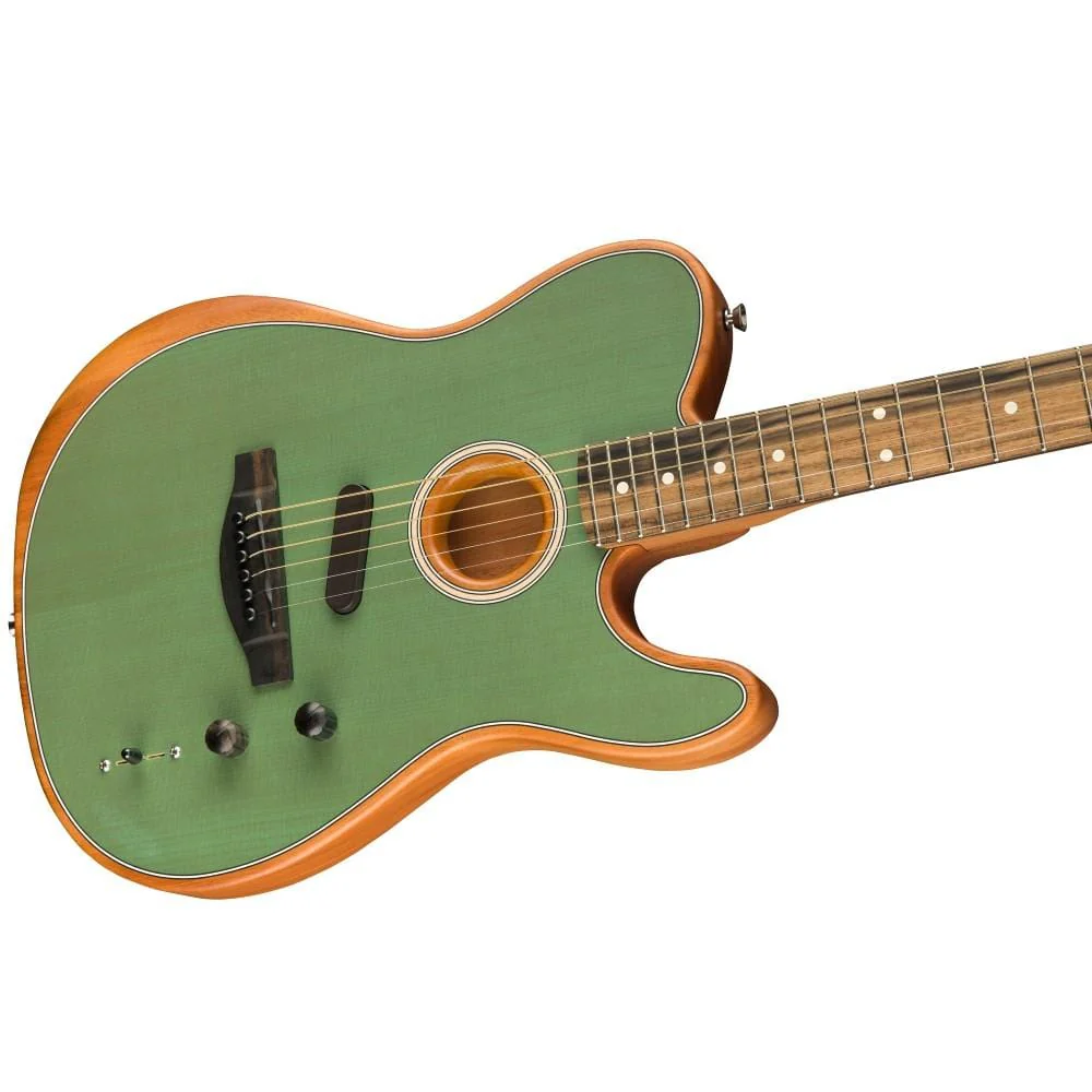 Fender American Acoustasonic Telecaster 6 String Electro Acoustic Guitar - Image 3