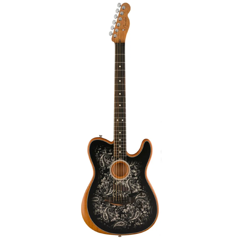 Fender American Acoustasonic Telecaster 6 String Electro Acoustic Guitar - Image 7