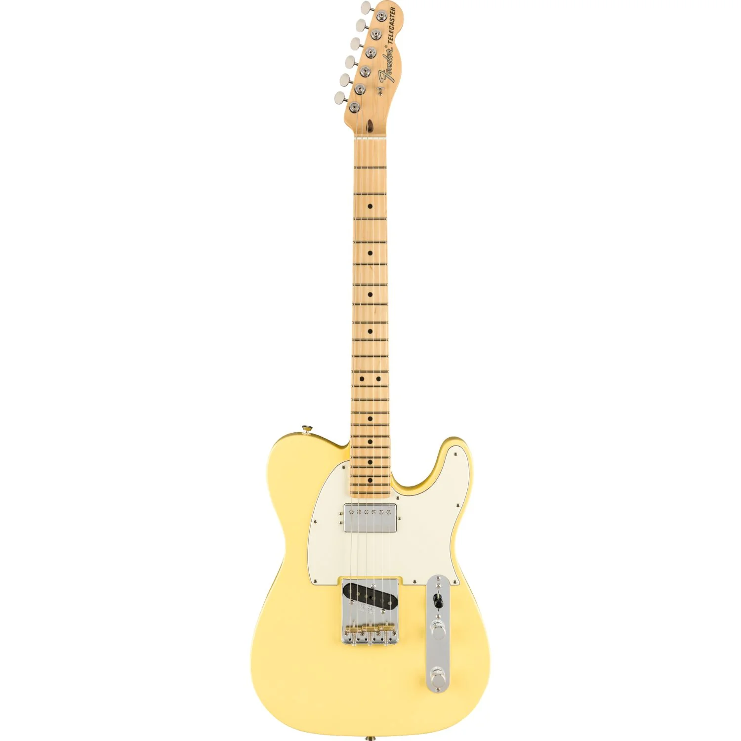 Fender American Performer Telecaster Hum Electric Guitar -  Vintage White