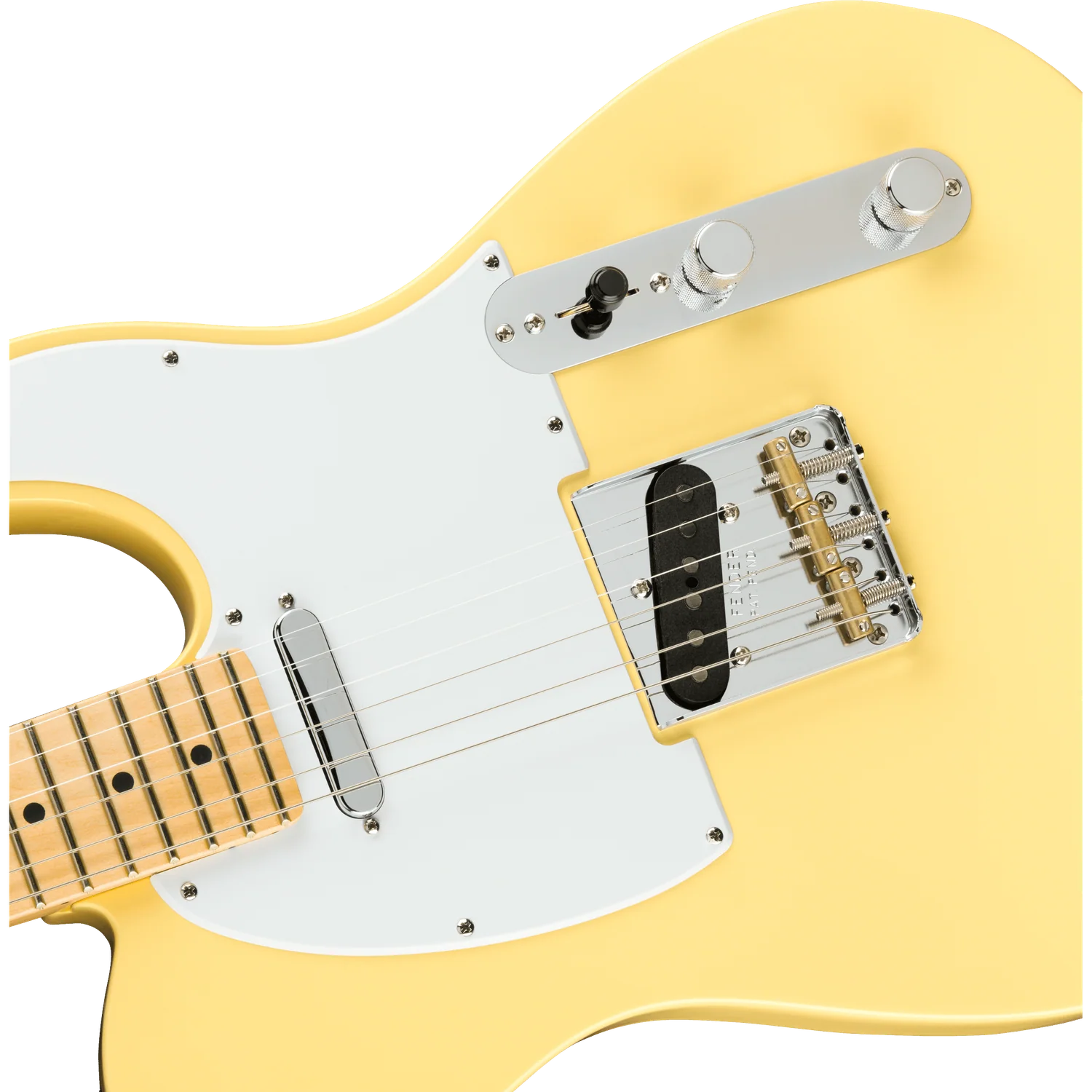 Fender American Performer Telecaster SS Electric Guitar - Vintage White - Image 2