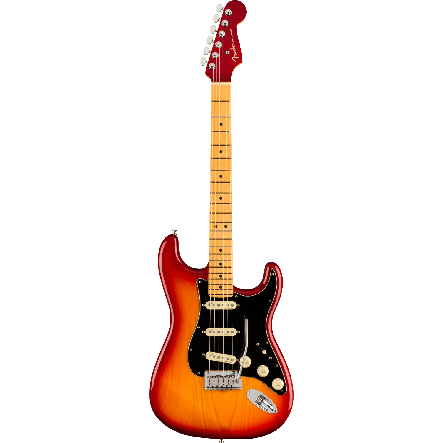 Fender American Ultra Luxe SSS Stratocaster Electric Guitar - Image 7