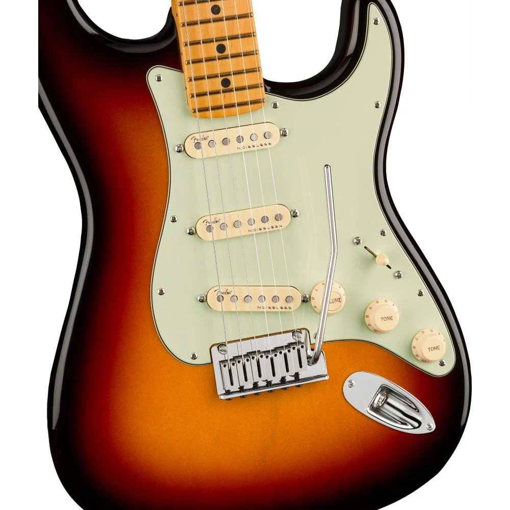 Fender American Ultra Stratocaster SSS Electric Guitar - Image 3