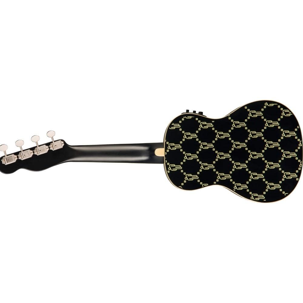 Fender Billie Eilish Signature Concert Ukulele - Black - Image 4