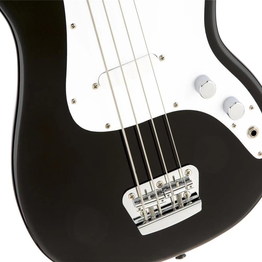 Fender Bronco Series 4 String Bass Guitar - Black - Image 2