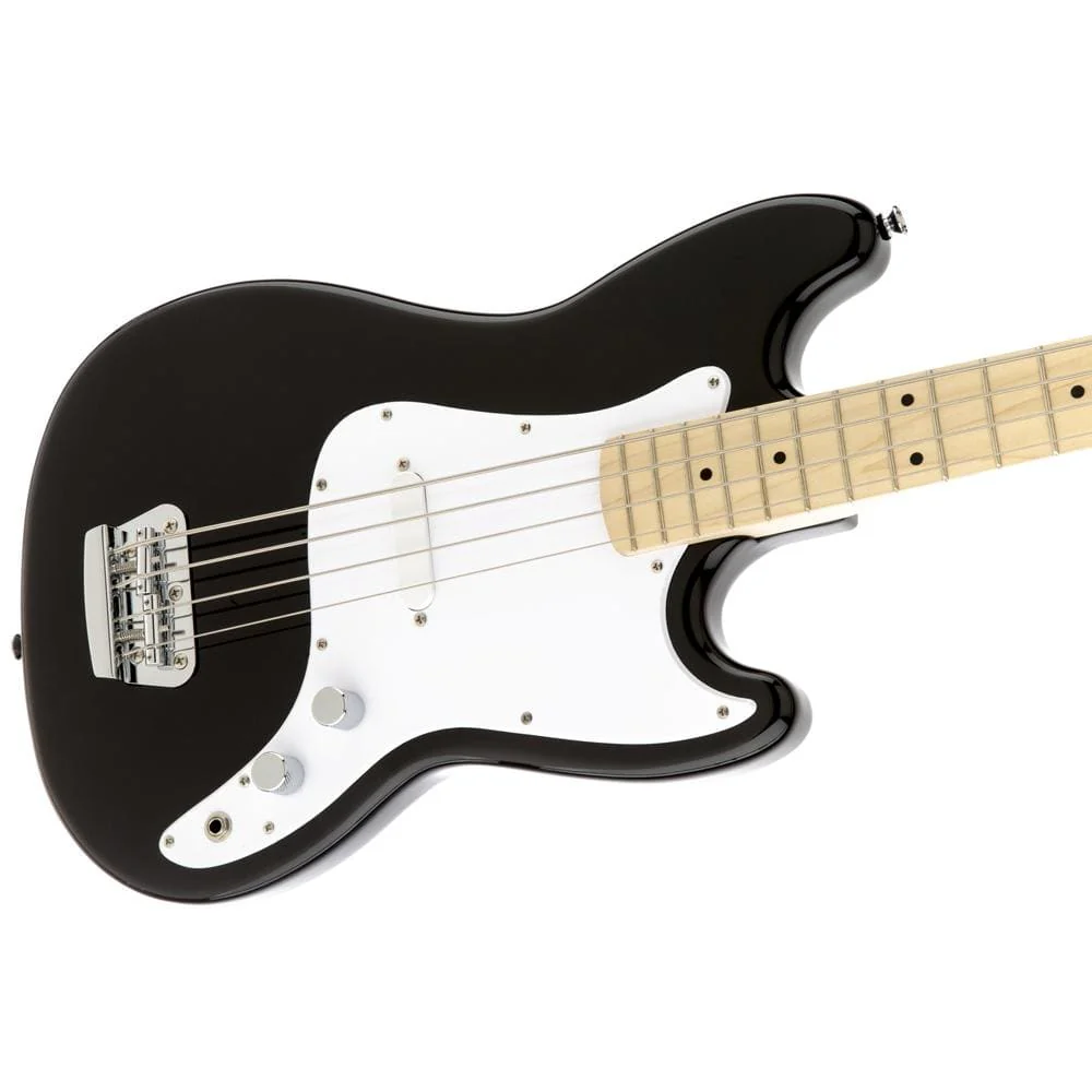Fender Bronco Series 4 String Bass Guitar - Black - Image 3