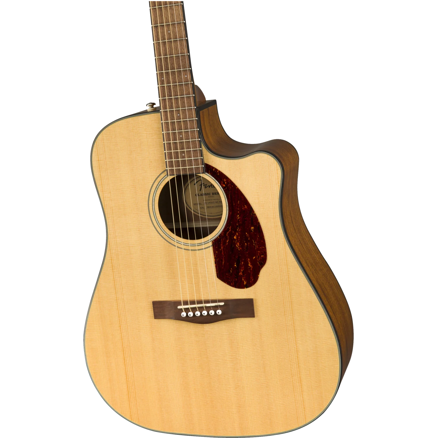Fender CD-140SCE Electro-Acoustic Guitar with Case - Image 11