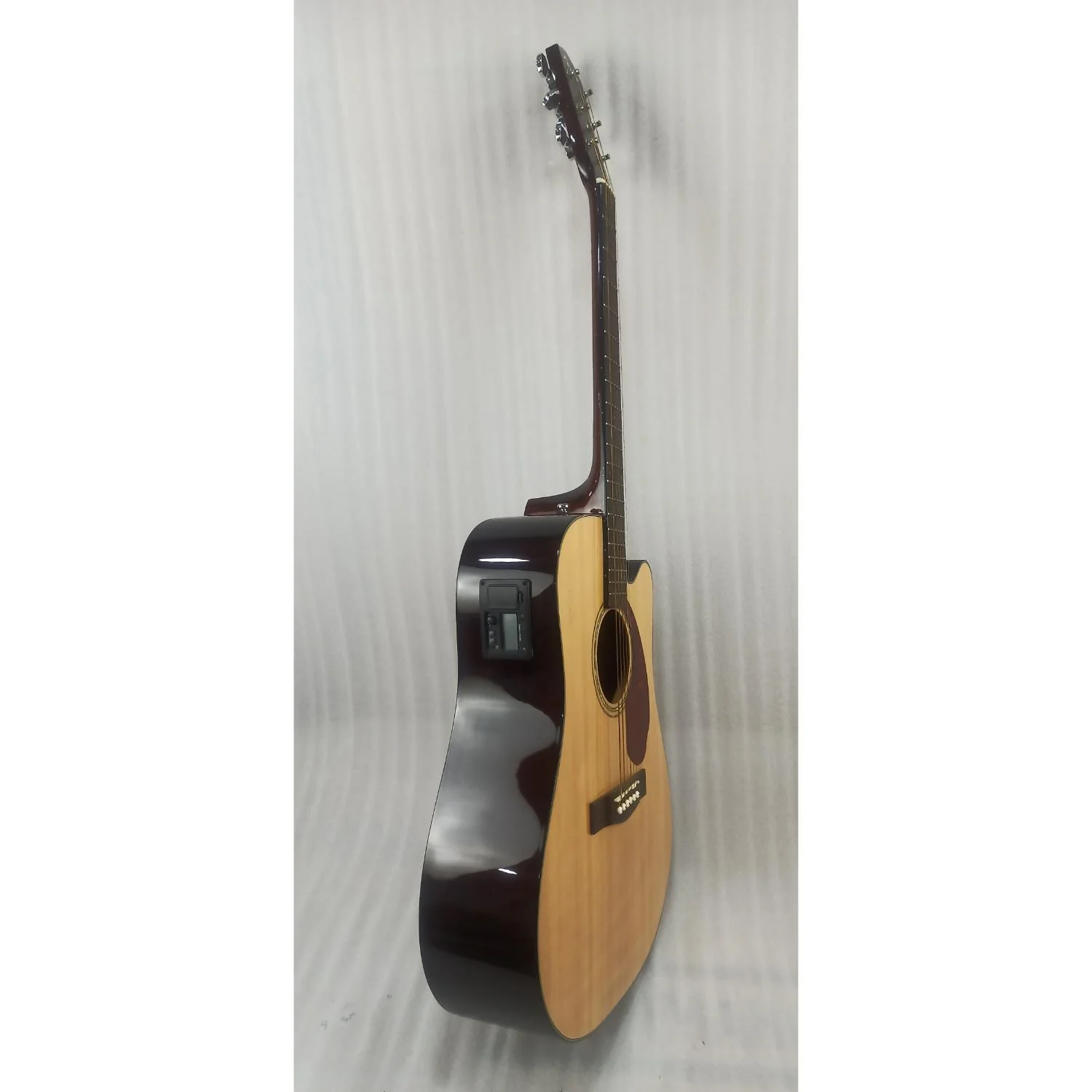 Fender CD-140SCE Electro-Acoustic Guitar with Case - Open Box B Stock - Image 7