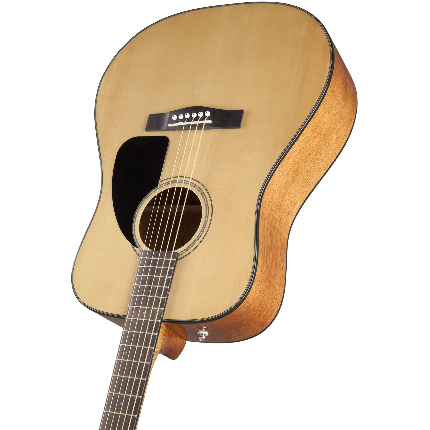 Fender CD 60 Dread V3 DS 6 String Acoustic Guitar Bundle with Dust Cover, Tuner, Cloth, Strap, Picks & Ebook - Image 6