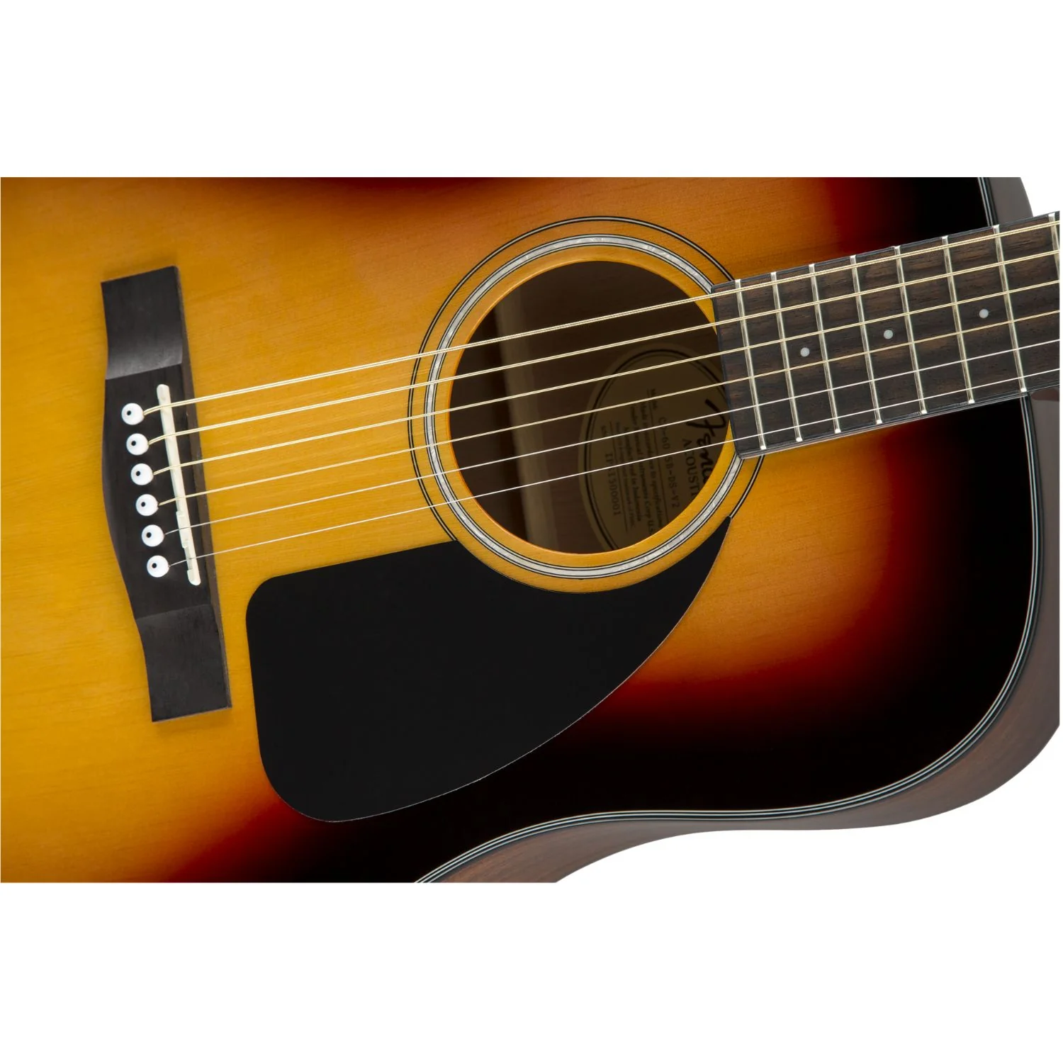 Fender CD-60 Dread V3 DS 6 String Acoustic Guitar - Image 16