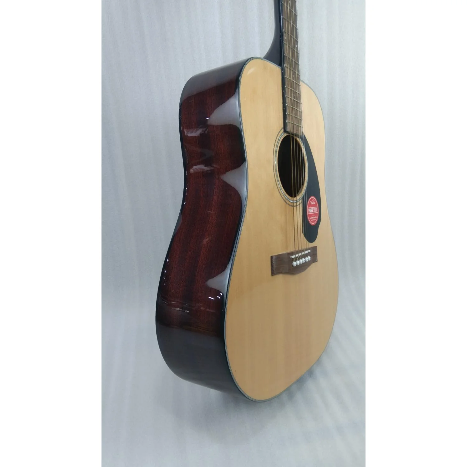 Fender CD 60 Dread V3 DS 6 String Acoustic Guitar with Dust Cover, Strap, Picks, Cloth & E-book - Open Box - Image 3
